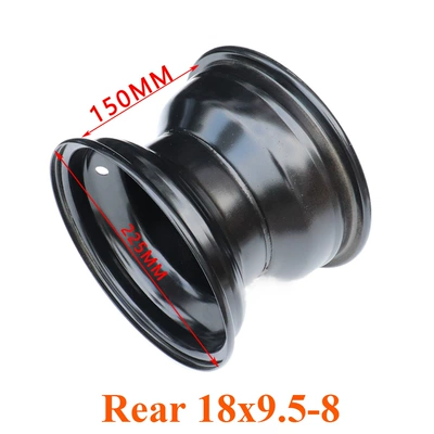 Hub x7.00-8 tire wheel hub 18 - 18-x95-8-black-rear-wheel