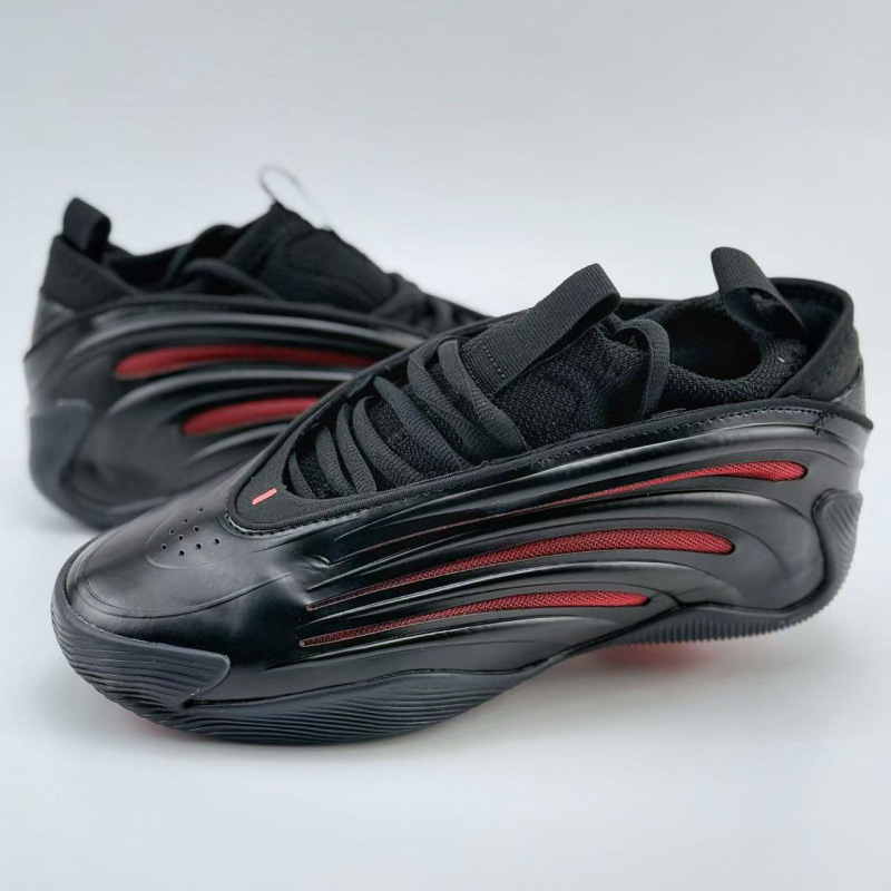 Zapatillas de Baloncesto para Hombre de Cuero y Malla, Antideslizante y Resistente al Desgaste, para Baloncesto image 9