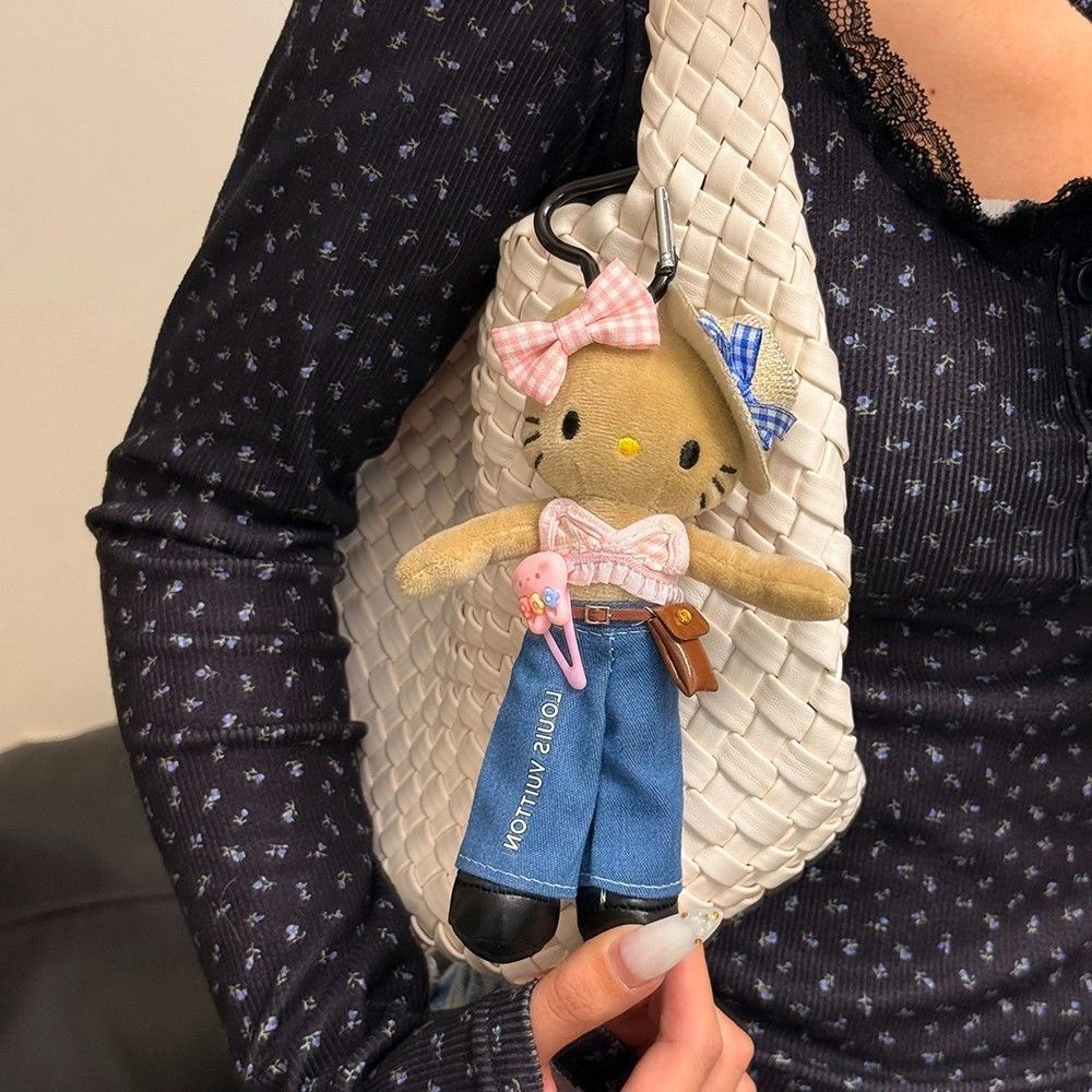 고양이 봉제인형 키링 가방 백팩 장식 선물