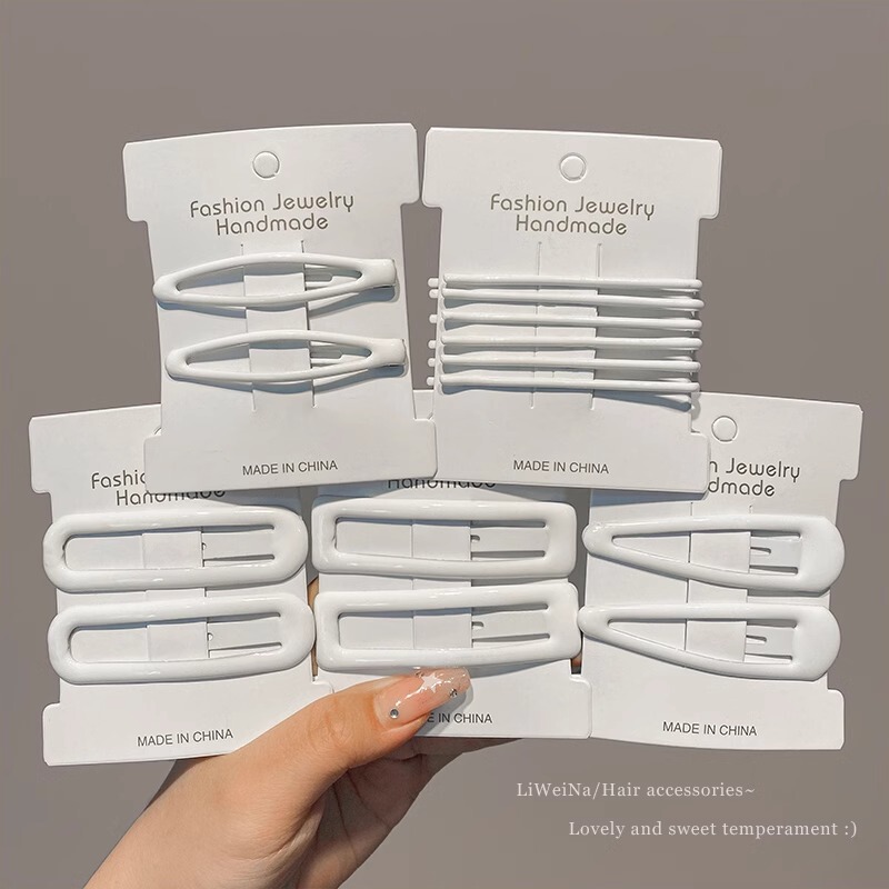 White Nurse Clip Special Hair Clip One-word Clip Hair Clip Side Clip Pair Clip Medical Nurse Cap Fixed Clip Headwear Women White Nurse Clip Special Hair Clip One-word Clip Hair Clip Side Clip Pair Clip Medical Nurse Cap Fixed Clip Headwear Women