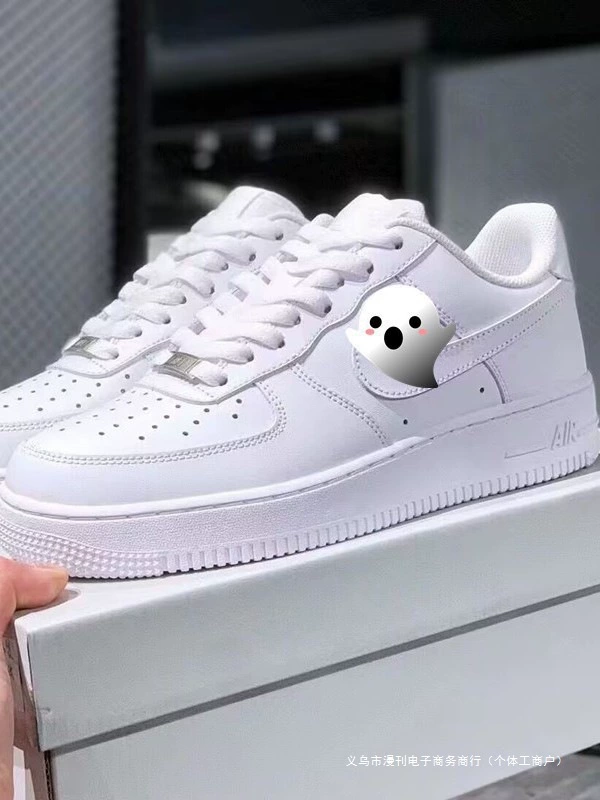 Nike Air Force 1, универсальная спортивная низкая обувь, трендовые белые кроссовки для отдыха, кроссовки для мужчин и женщин