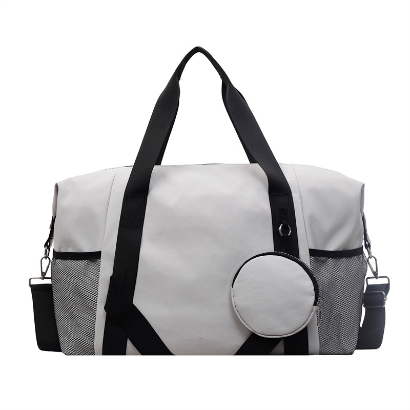 Nuevo bolso de viaje corto para mujeres, bolso de mano ligero de gran capacidad, bolso deportivo, bolso de entrenamiento para hombres, bolsa de viaje