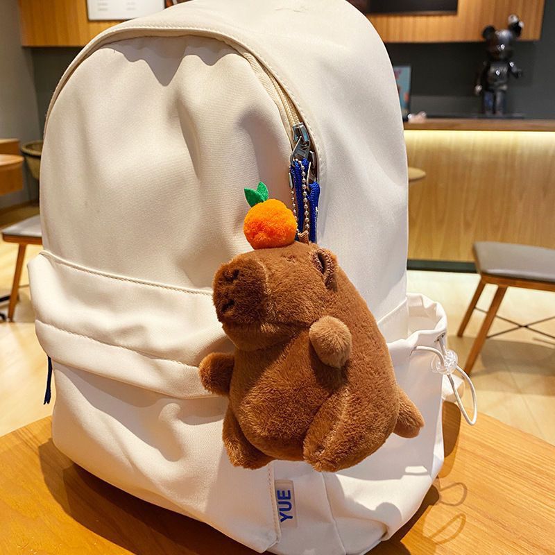 Creative plush cartoon keychain