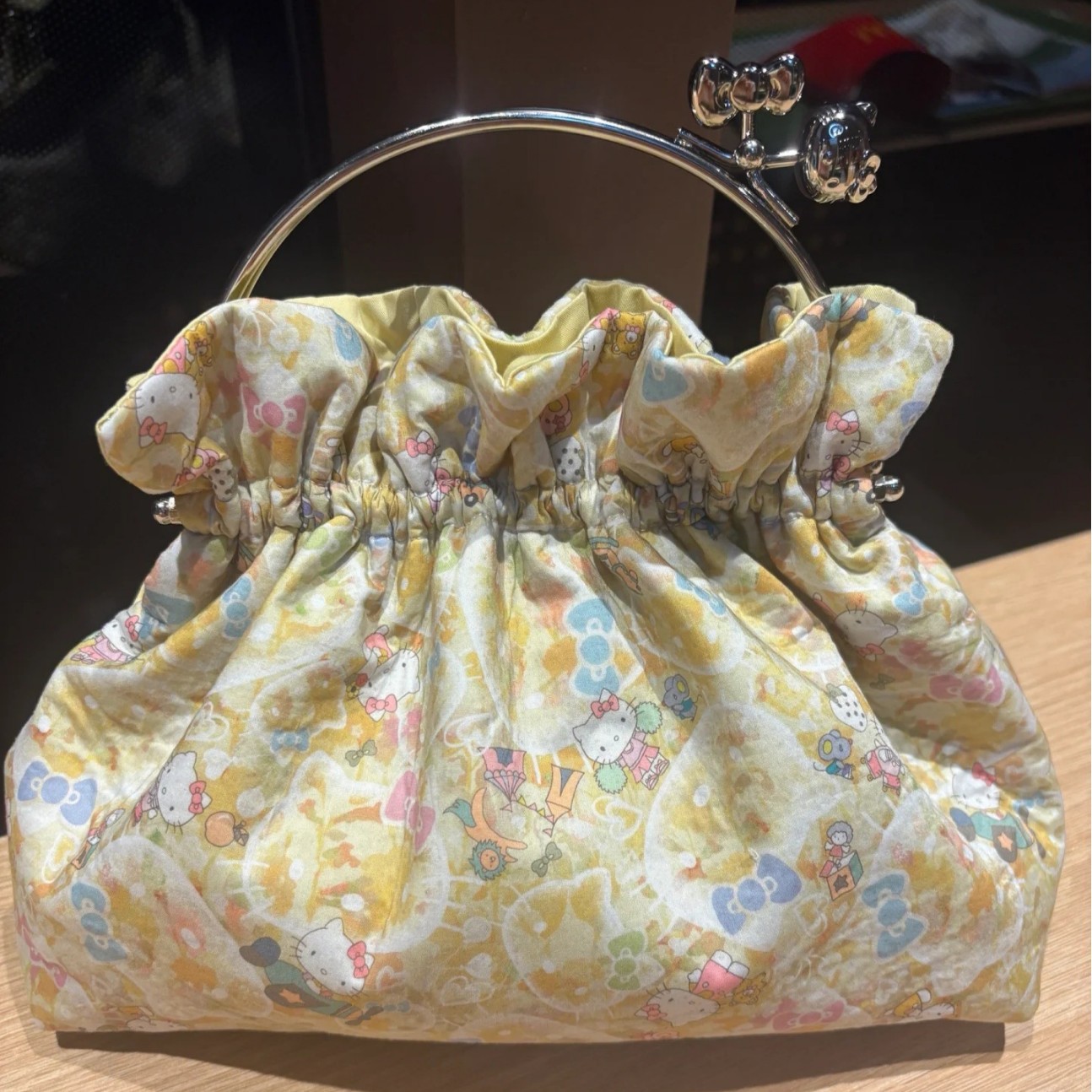 补货中:15cm新品kitty猫咪精致穿杆口金银色/金色手拧口金包配件