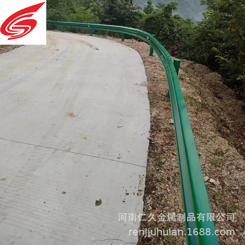 南阳高速护栏公路波形梁钢护栏山区道路防撞护栏板安装