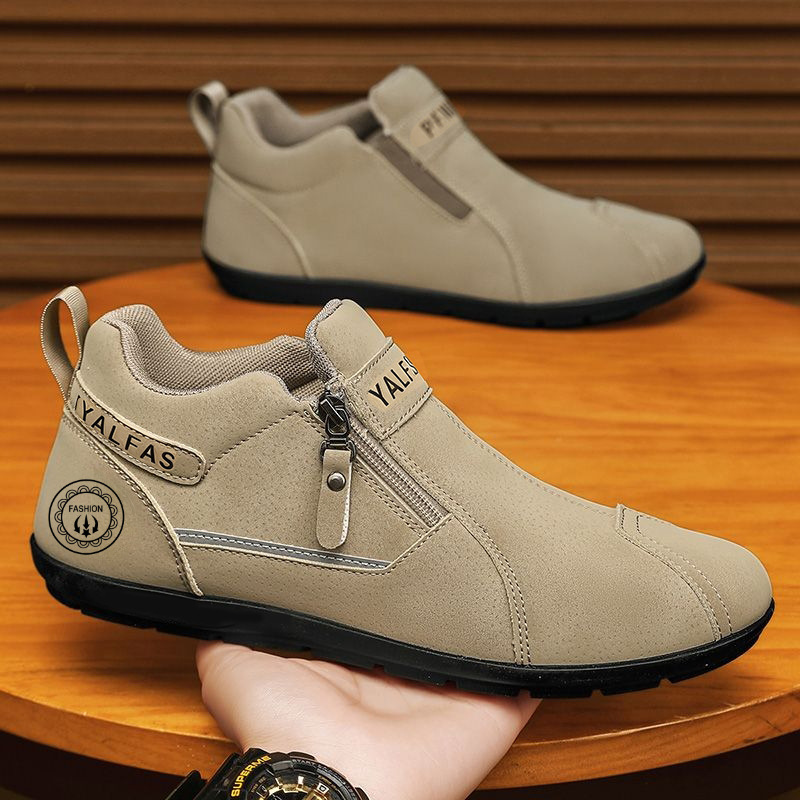 6611【khaki】-fabricated shoes-faucet