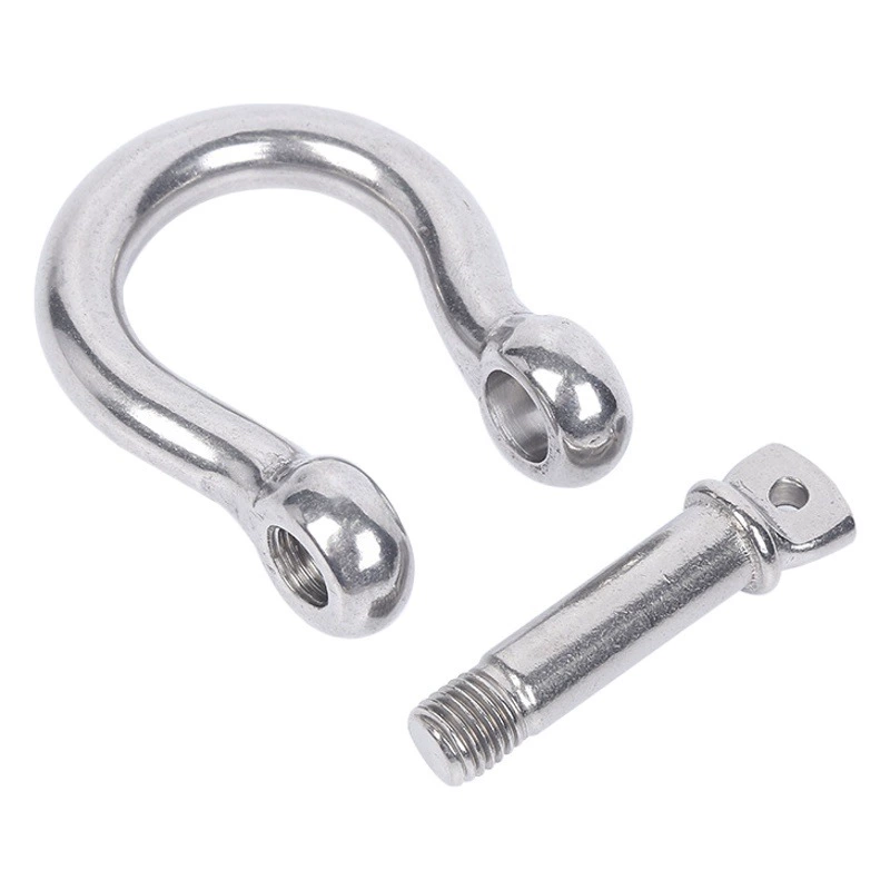 304/316 Нержавеющая сталь D-образный разгрузочный выгрузка носовой пряжки