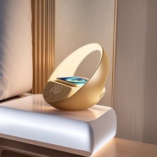 LED模拟日落唤醒智能闹钟七彩氛围灯桌面蓝牙音箱音响床头电子