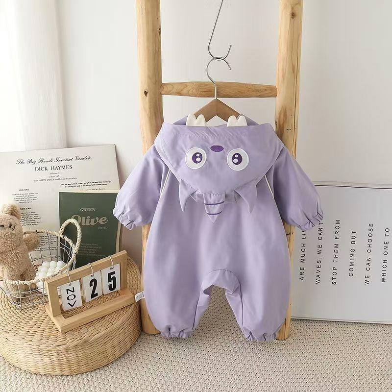 106059819@qq.com Infant Toddler Boys Girls' Spring And Autumn Cute New Super Adorable Jumpsuit, Outdoor Clothing, Windbreaker, Romper_voghion.com