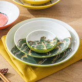 Япония импортированная керамика глубокого диска.