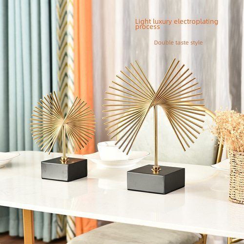 Elegant, trendy decorative ornaments for wine cabinets—perfect for living rooms, entryways, TV consoles, and modern, minimalist office spaces with a touch of luxe craftsmanship.