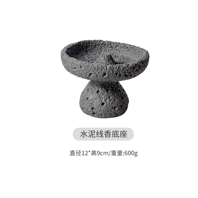 마늘 단일 구멍 베이스 - 진한 회색