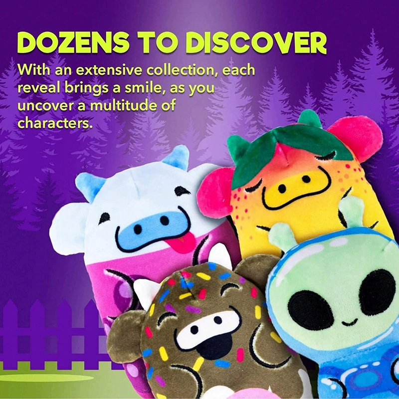 Кросс-бордер новый продукт Cows Vs Aliens Cows vs Aliens Blind Box Plush Toys Dolls Animal Dolls