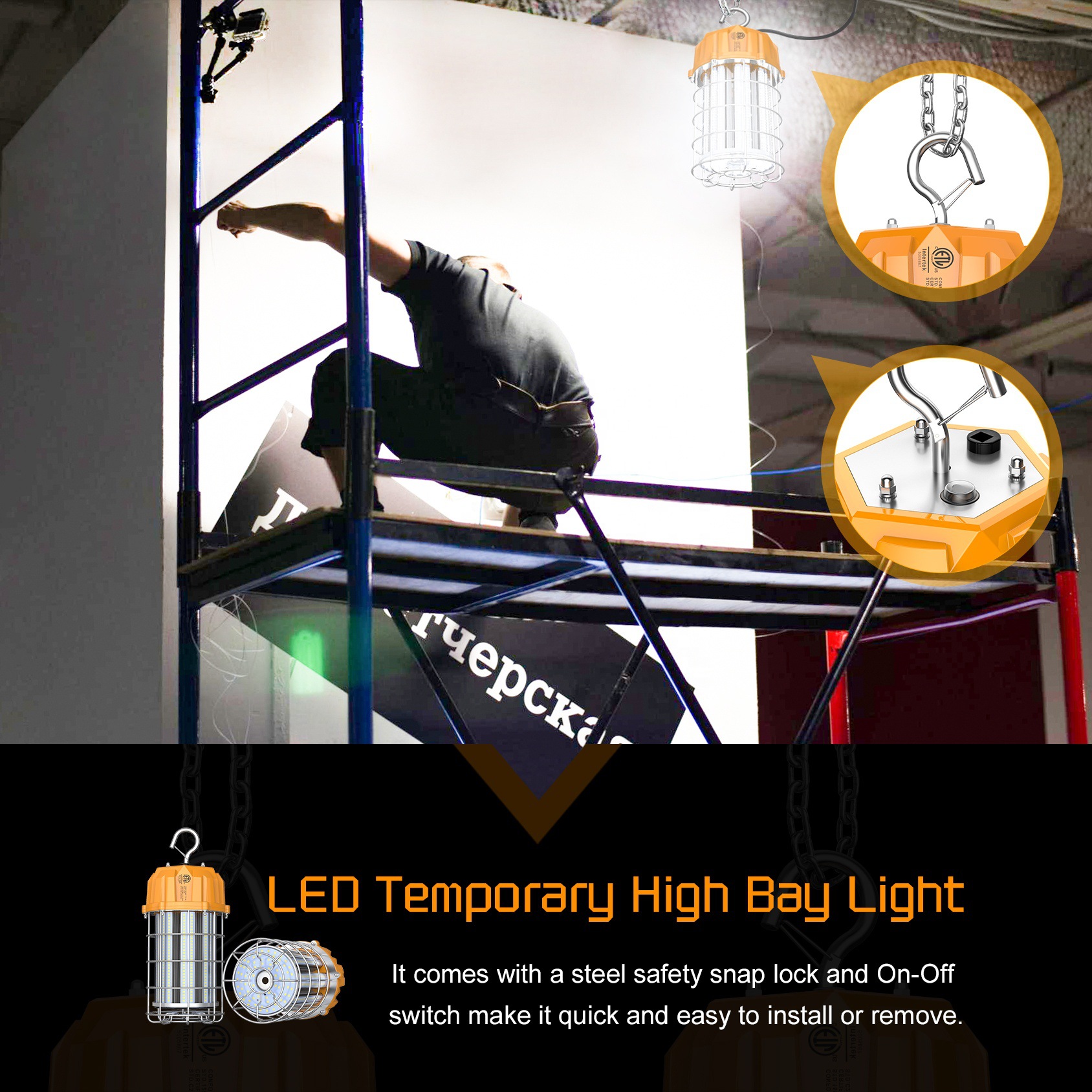 LED Temporary Work Light detail 3