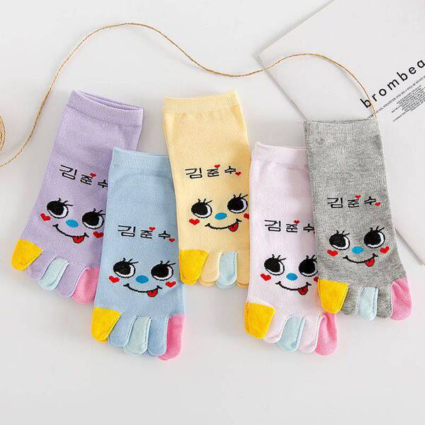 Summer cartoon breathable cute Tabi for toes