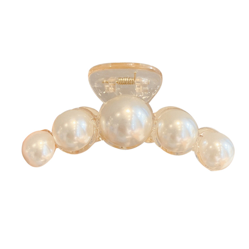 Fermaglio a artiglio con perle stile coreano per capelli_voghion.com