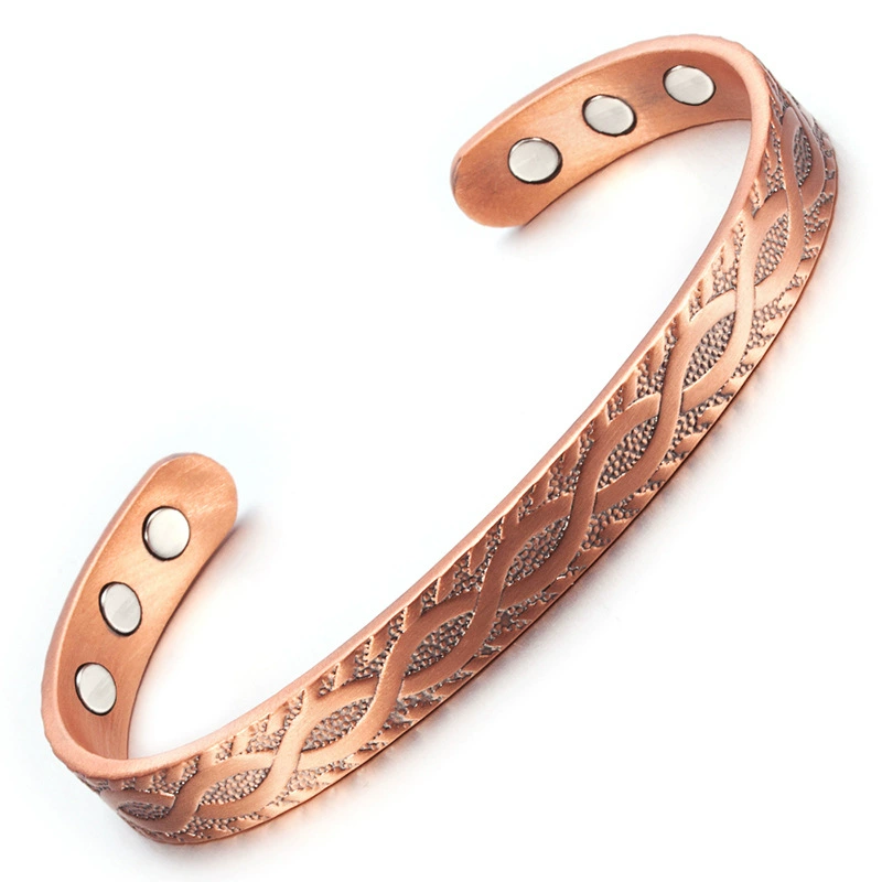 Copper magnetic bracelet, European style