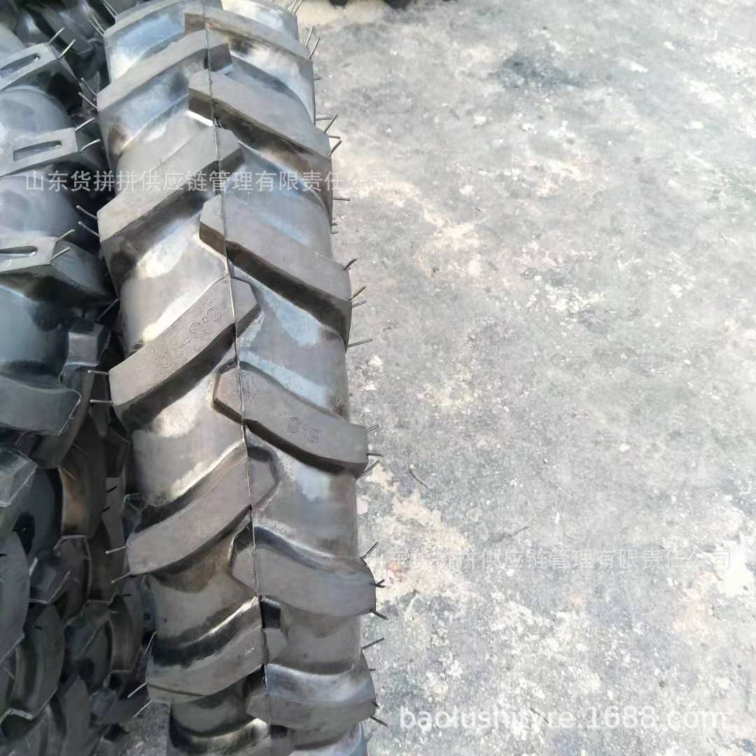 8.3-20  农用拖拉机轮胎  人字胎加密花纹7.50-20