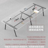 Стол встречи длинный размер стола Офисная мебель для переговоров по переговорам по переговорам по столу Таблица Таблица Стол Стул и Стул Группа Мульти -Чапичный Стол