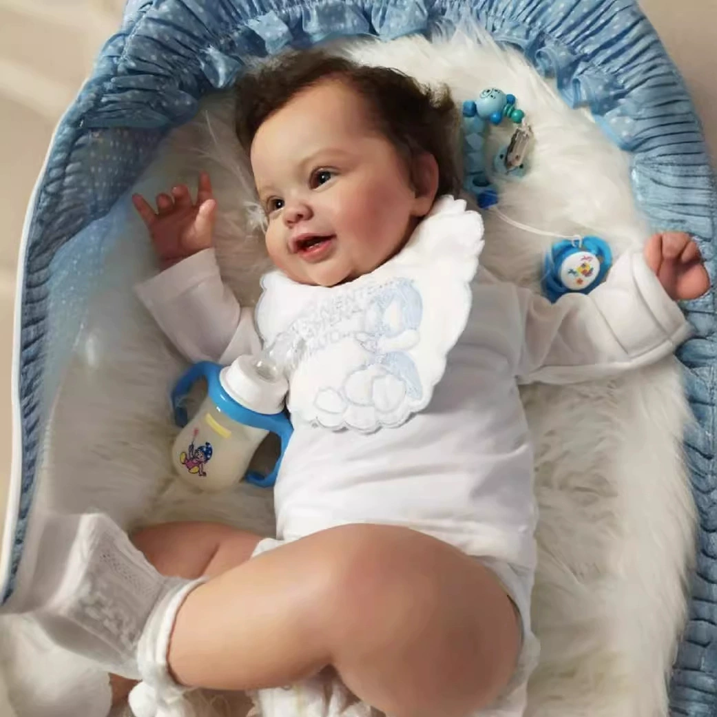 3D Высокоцветные вены кровеносных сосудов 50/60 см Моделирование новорожденного ребенка Kodi Кукла Ткань Тело Возрожденный ребенок