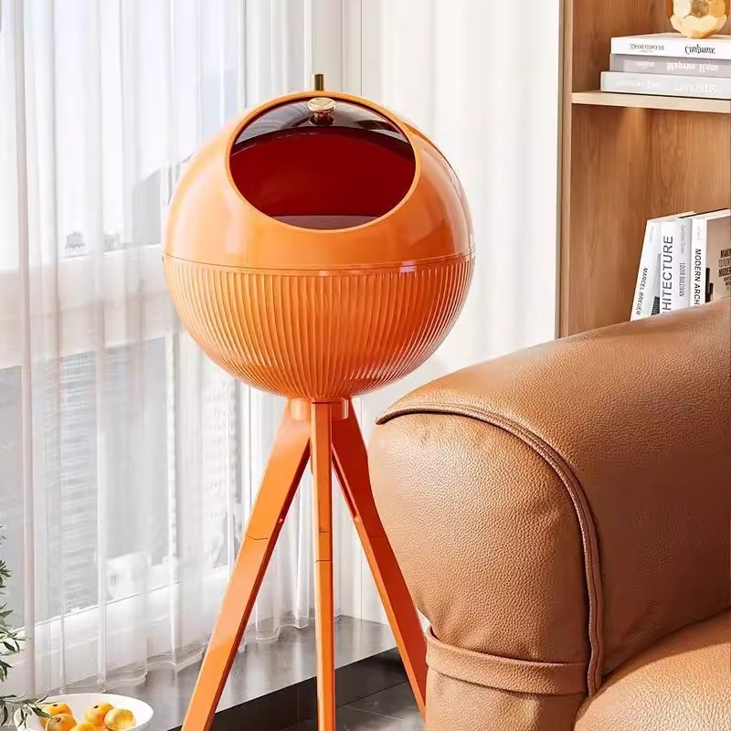 腰をかがめないゴミ箱、リビングルーム、高級ホーム、ベッドルーム、キッチン、モバイル収納バケツ、大容量収納ラック、ゴミラック|undefined