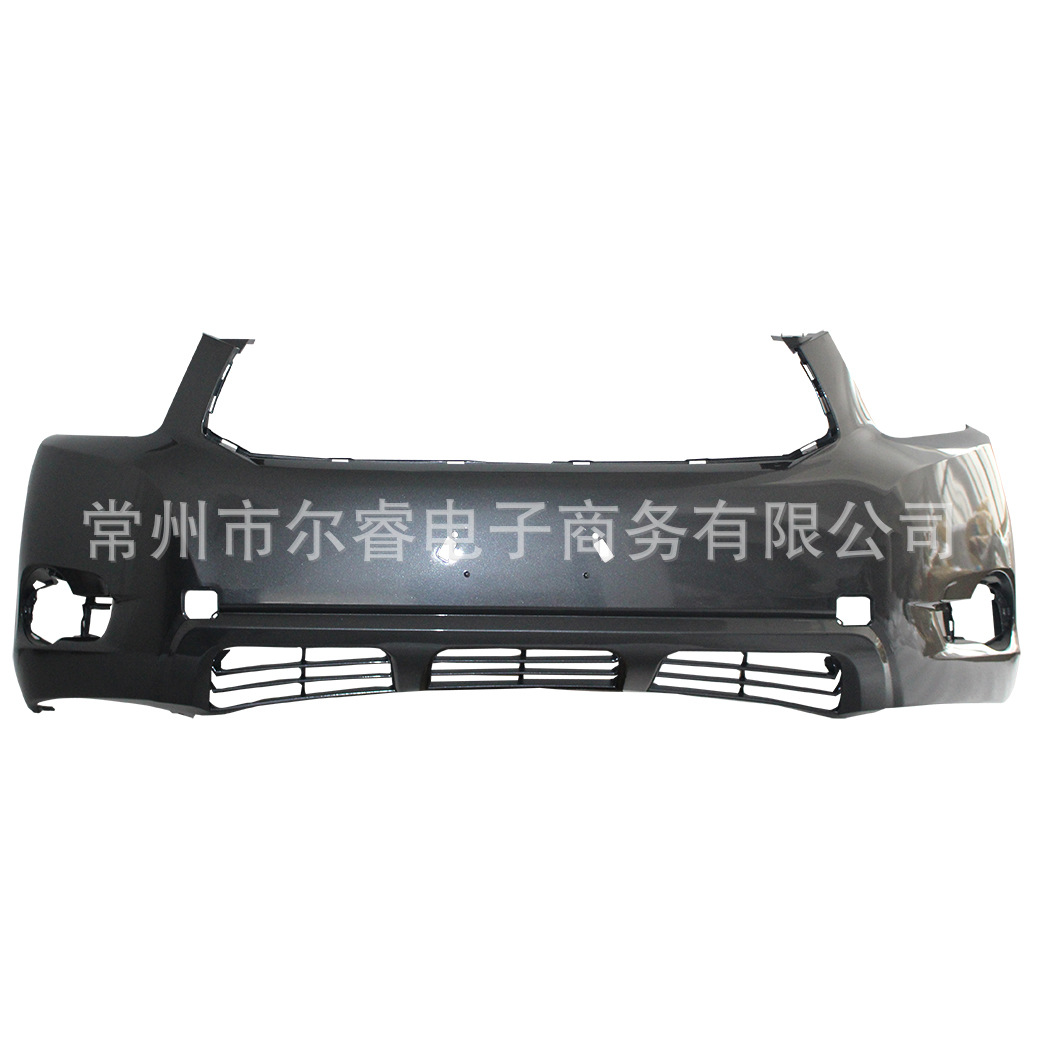 Suitable for Toyota Highlander Front Bumper and Rear Bumper, 09-11 Model Highlander Front and Rear Bumper Surround with Paint
