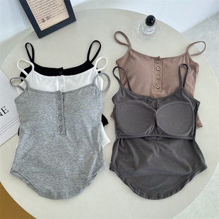 Top with cups, sexy underwear as outerwear, short base wireless bra