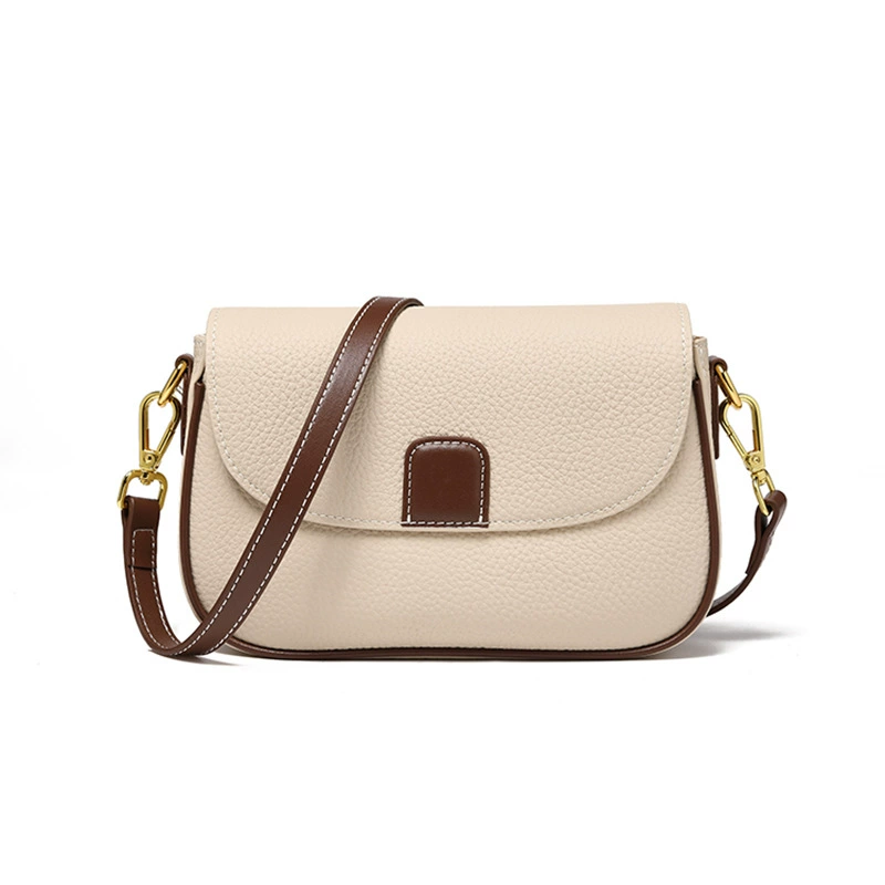 Leather small bag, shoulder bag, one-shoulder bag, 2023 collection, high-quality style, genuine leather
