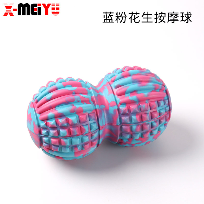 Pink blue-peanut ball