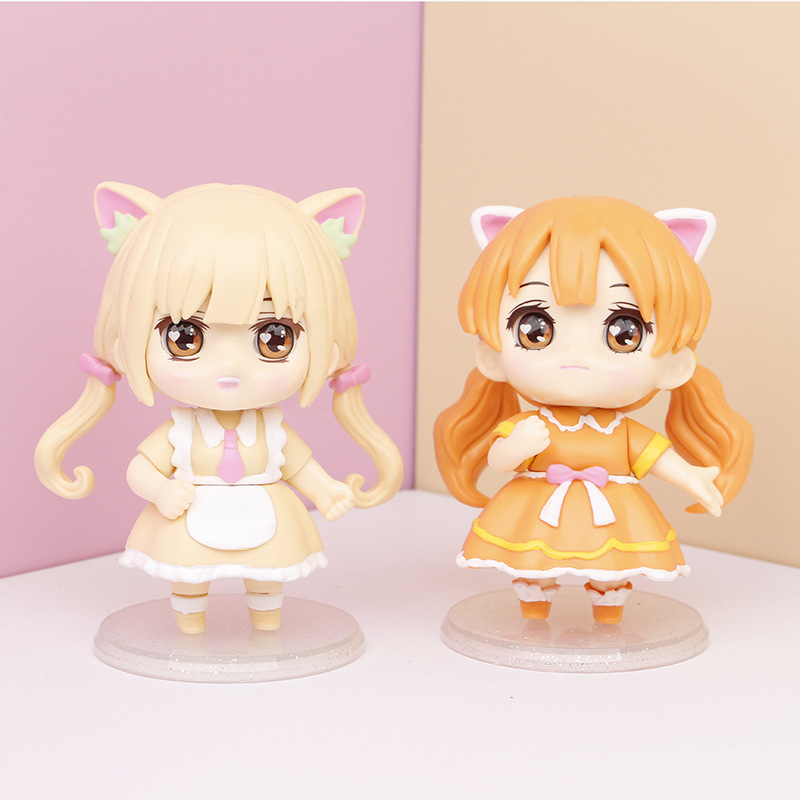 Godzilla de tres cabezas dragón mecánico Godzilla muñeca modelo micro paisaje