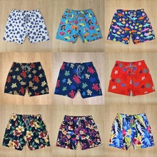 海龟vilebrequin弹力速干欧美风冲浪沙滩裤花裤男居家休闲短裤