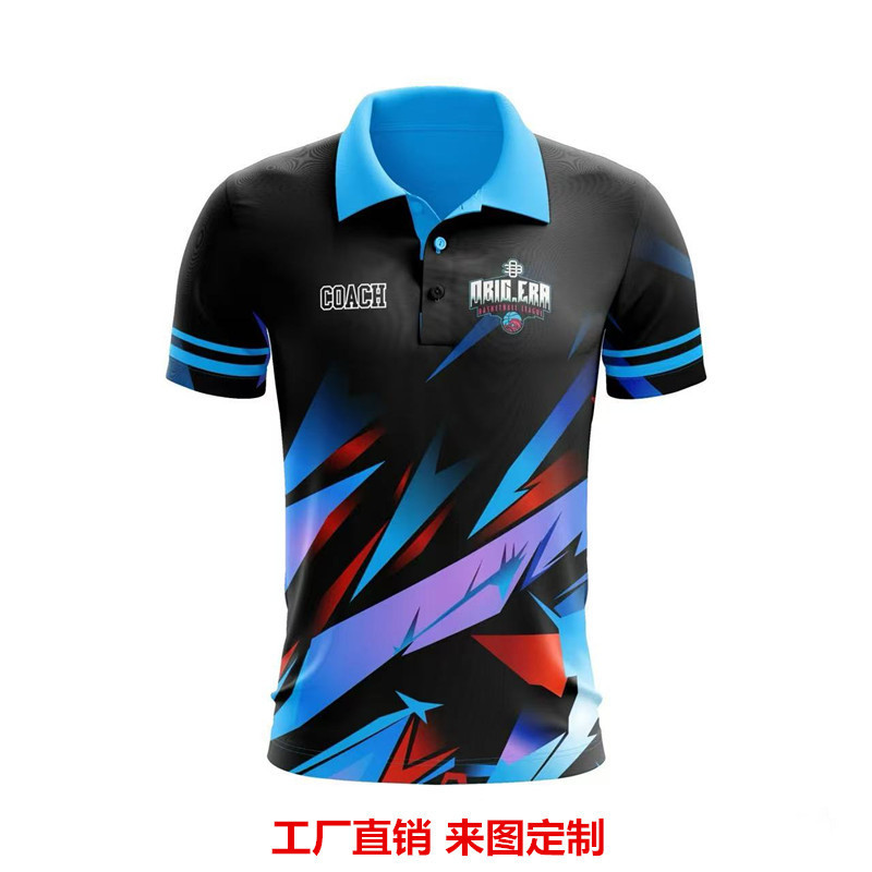 速乾ラペルTシャツ、カスタム半袖ポロシャツ、全身プリントヨーロッパとアメリカの作業服、ロゴプリントマラソン広告シャツ|undefined