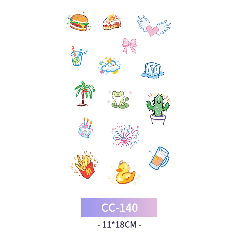 Transfronterizo en stock al por mayor de halloween colorido mariposa tatuaje pegatinas simulación sangrienta cicatriz pegatinas divertidas pegatinas impermeables