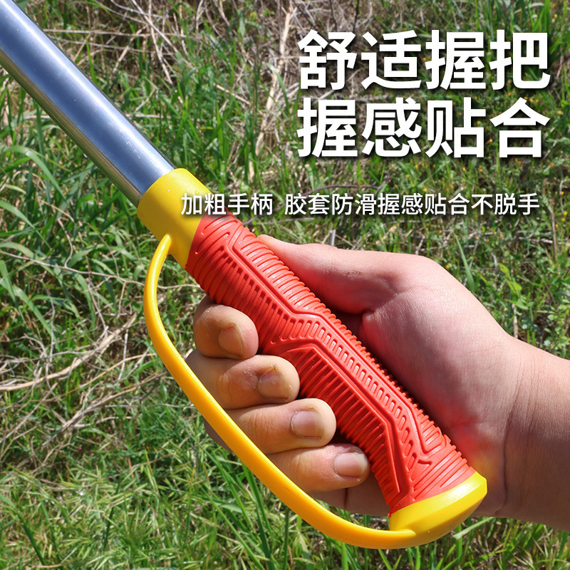 割玉米镰刀神器户外农用割草刀开荒开路钓鱼家用除草连刀收割工具|undefined