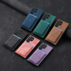Samsung S25 Ultra携帯電話ケース、完全保護、耐衝撃、A17磁気カードホルダー、Galaxy A56保護カバーに適しています。