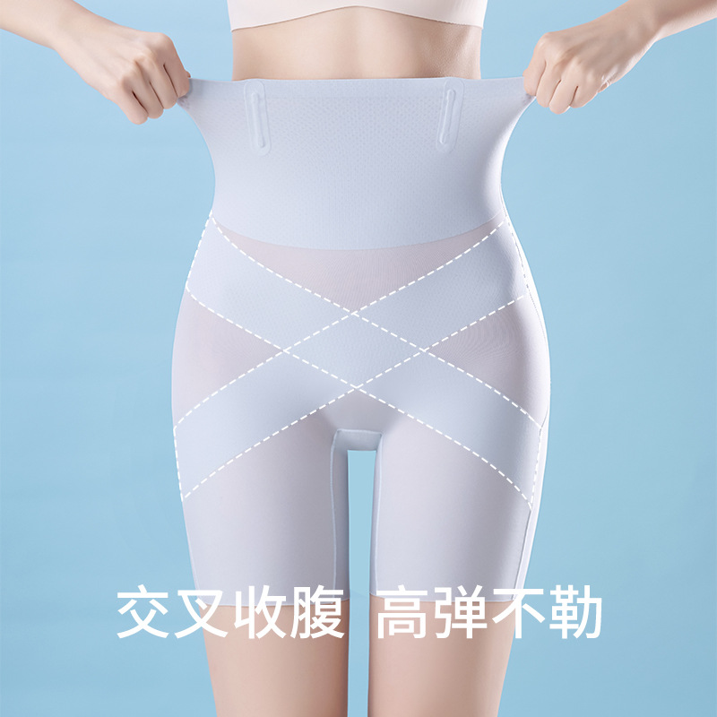 El vientre inconsútil contrae y la cadera que levanta la cintura alta de las mujeres vientre fuerte que forma el corsé postparto cuerpo fino que forma los boxeadores de las mujeres