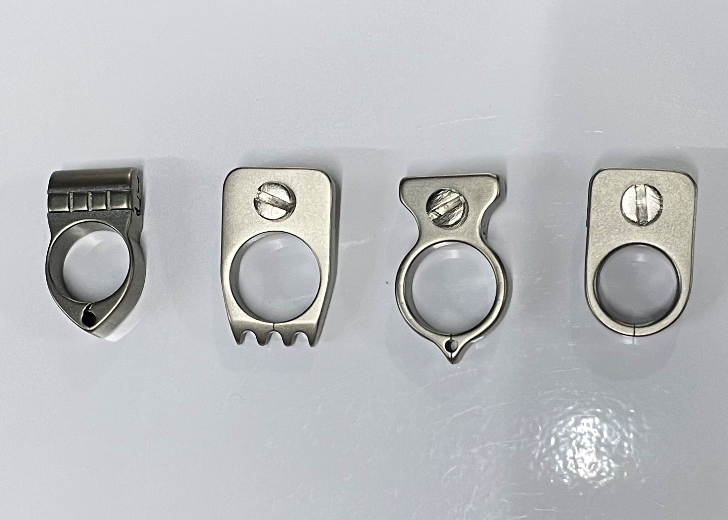 Бескаркасное кольцо для быстрой замены из титанового сплава