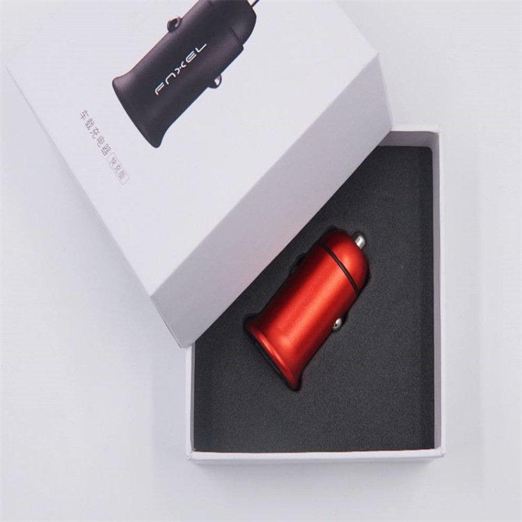 车载充电器手机无线充电宝包装盒数码产品白卡纸彩盒耳机包装纸盒