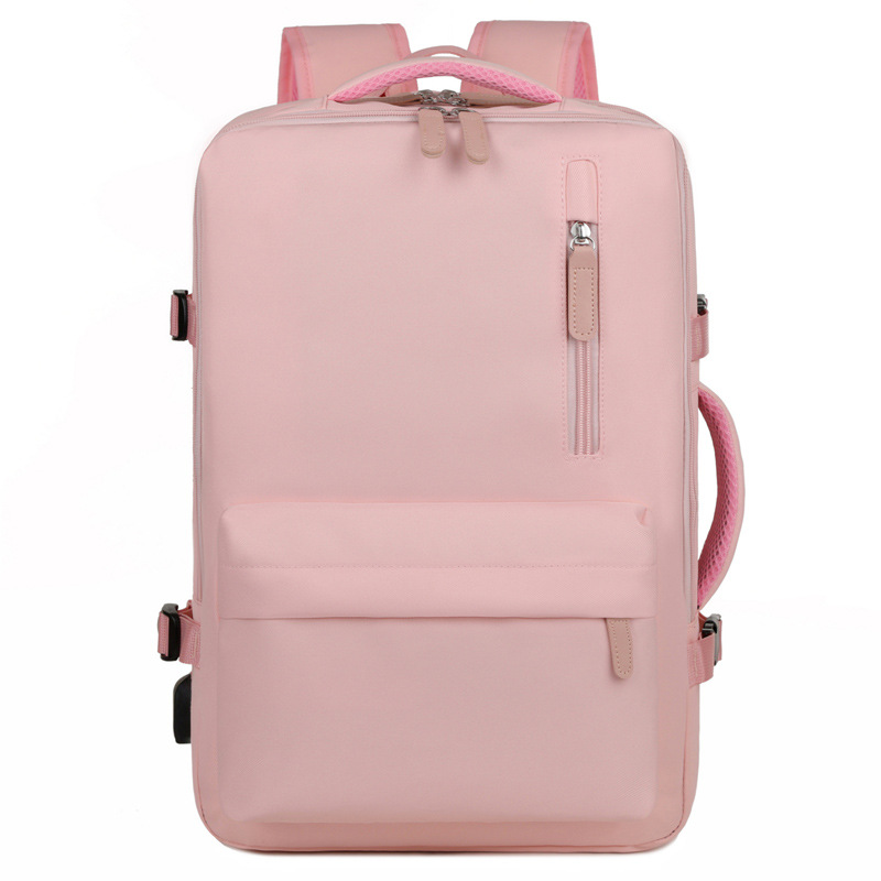 Mochila de viaje para hombres mochila expandible 2024 nuevo viaje de negocios mochila de computadora de gran capacidad para mujeres