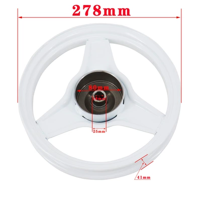 Motorcycle accessories wholesale motorcycle Hub - pw50-white-rear-hub