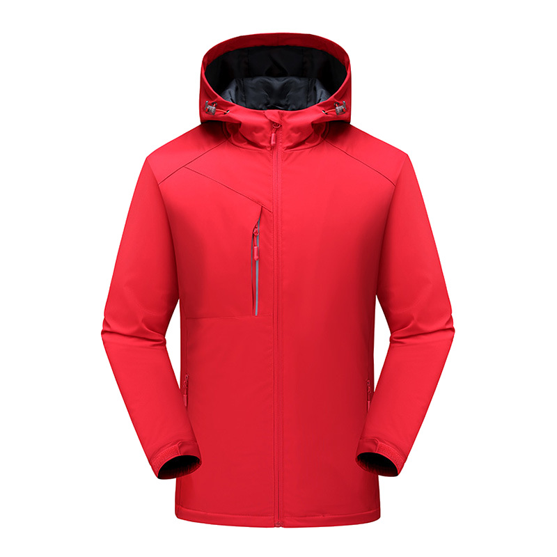 Personalizada invierno hombre deportivo al aire libre a prueba de viento impermeable chaqueta cálida chaqueta hombre empresa ropa de grupo 3 en 1
