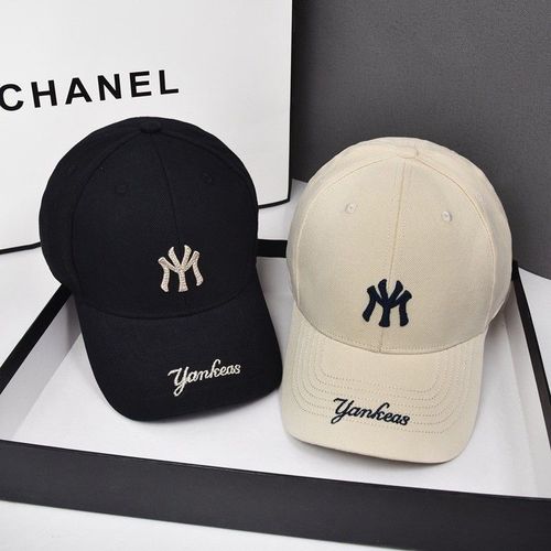 Baseball cap for women, Korean trendy brand MY embroidered letters, Internet celebrity hard-top peaked cap, Korean style versatile sun hat for men