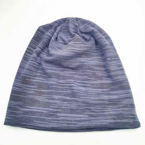 Trendy hat women's summer thin gradient striped headscarf air-conditioning confinement chemotherapy pile nightcap warm head protection factory