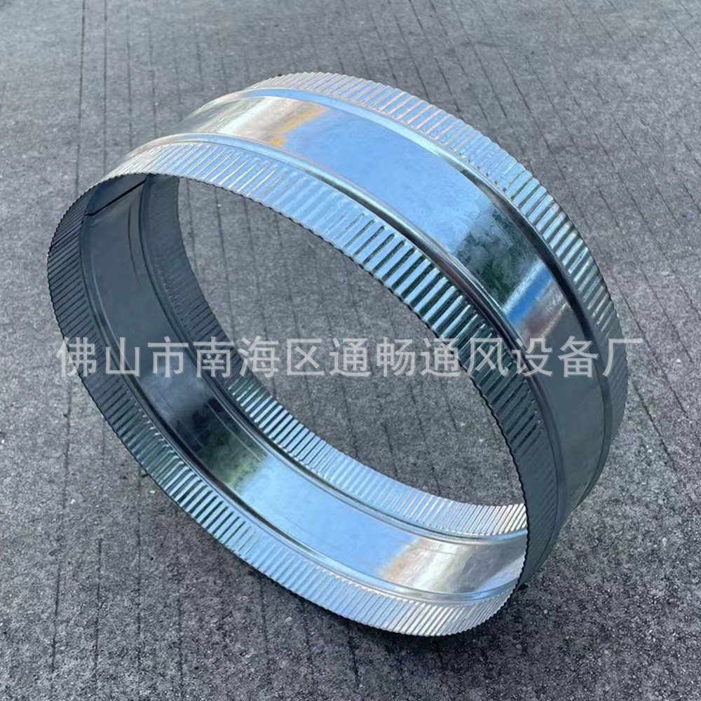 镀锌内接头直通 工业排烟通风管道