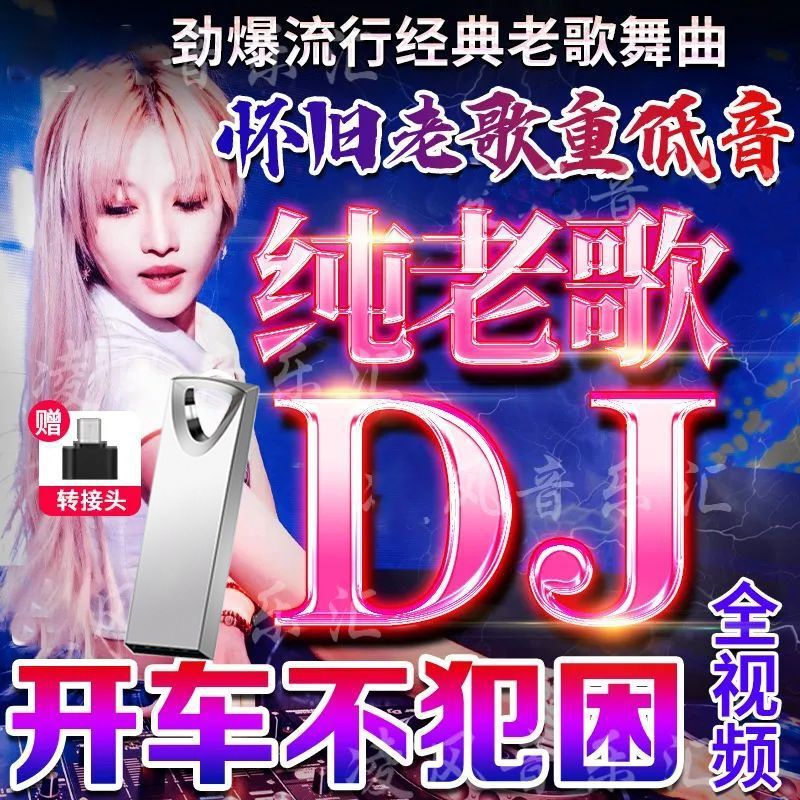 纯老歌DJ车载音乐U盘精选成名金曲全dj百听不腻老歌网红无损MP3/4|undefined