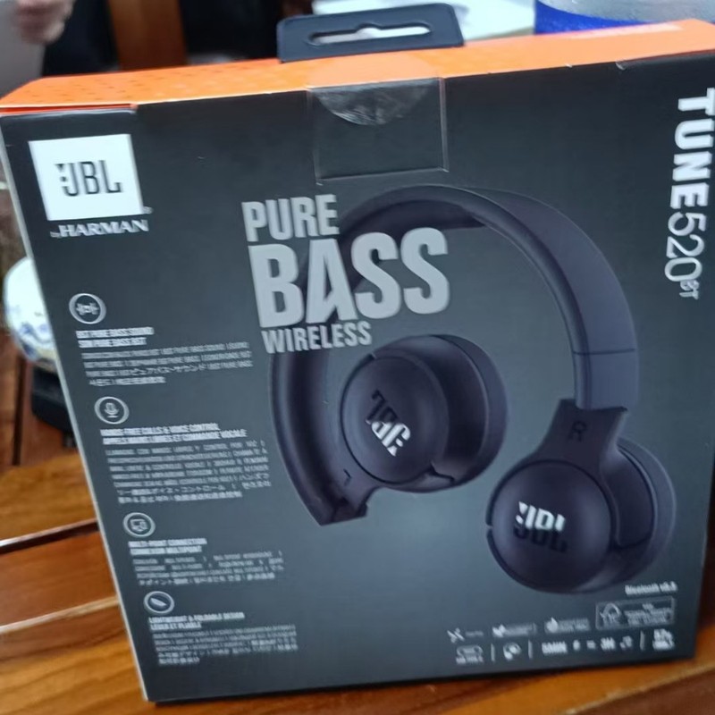 国境を越えた JBL T520 BT ヘッドマウント ワイヤレス Bluetooth ヘッドセット音楽低音 HIFI ゲーミング ヘッドセット|undefined