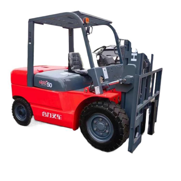 HeLi usado 5 toneladas grandes 5 toneladas / Hangzhou 7 toneladas carretillas elevadoras diesel 90% nuevo 10 toneladas carretillas elevadoras gran tonelaje monopolio