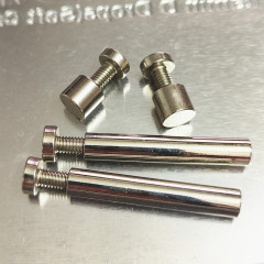 卸売金物ネジ平頭ブラケットスタンドサポートロッドアクリルナット延長ナット広告用釘