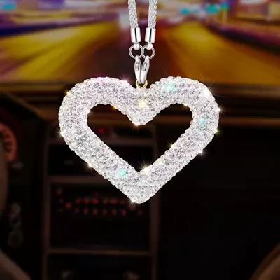 Car hanging – Car Keychain - silver-love-chain