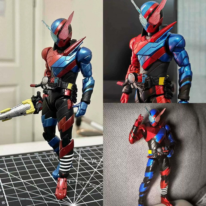 Wチャンピオンおもちゃ 仮面ライダージョイント牙周エース SHF エアロウ 超可動モデル フィギュア 本物の骨彫り|undefined